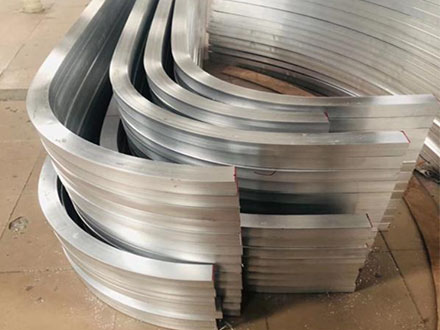 营口铝型材拉弯加工